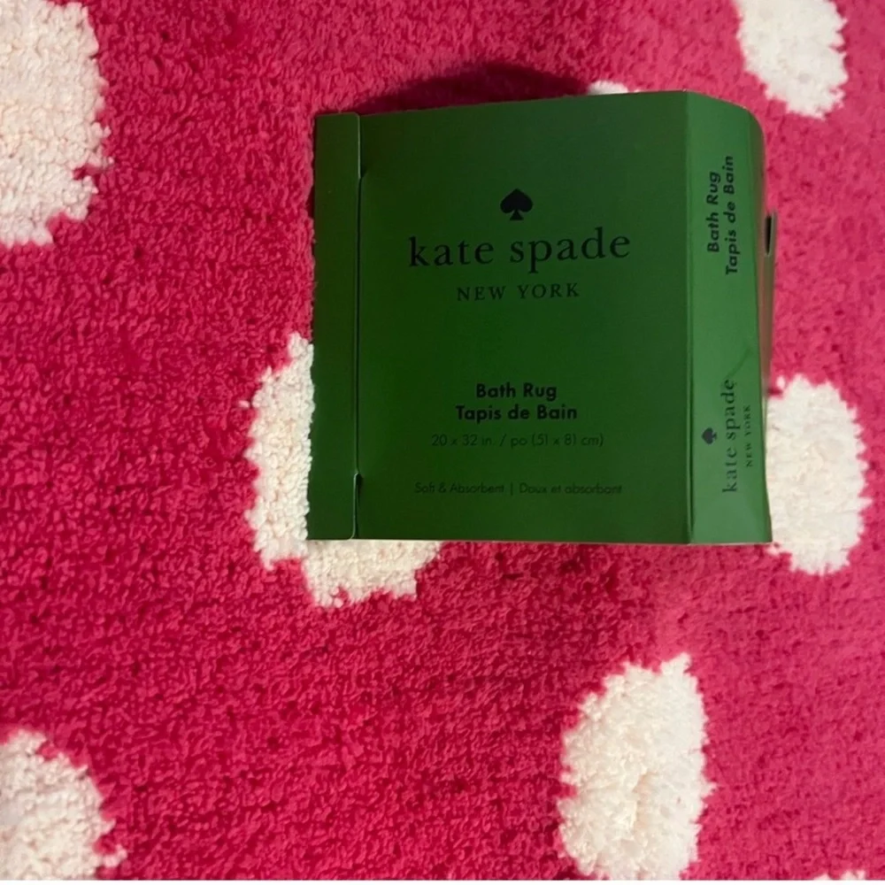 Kate Spade Polka Dot Bath Rug